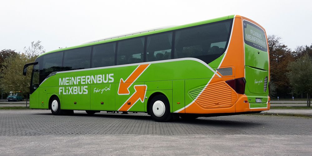 Bild von einem Fernbus vom Anbieter Flixbus