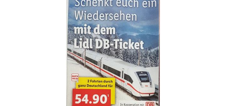 Lidl Bahn Ticket 2018