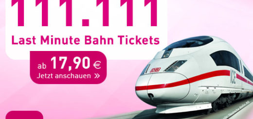 L'TUR Last Minute Bahn Tickets