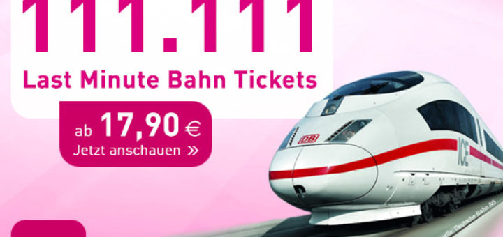L'TUR Last Minute Bahn Tickets