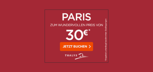 Thalys Bahn Angebot